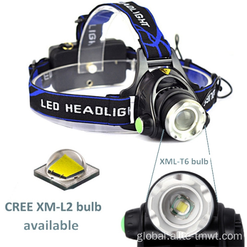 18650 Headlamp USB Rechargeable LED Zoom Headlamp Hiking Factory